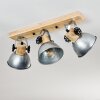 Orny Plafondlamp Bruin, Gegalvaniseerd, 3-lichts