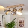 Orny Plafondlamp Bruin, Gegalvaniseerd, 3-lichts