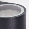Kingstown Muurlamp LED Antraciet, 1-licht