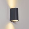 Kingstown Muurlamp LED Antraciet, 1-licht