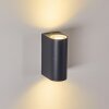 Kingstown Muurlamp LED Antraciet, 1-licht