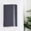 Kingstown Muurlamp LED Antraciet, 1-licht