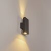 Roseau Muurlamp LED Antraciet, 1-licht