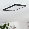 Siguna Plafondlamp LED Zwart, Wit, 1-licht