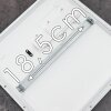 Siguna Plafondlamp LED Zwart, Wit, 1-licht