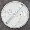 Siguna Plafondlamp LED Zwart, Wit, 1-licht
