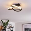 Cochato Plafondlamp LED Zwart, Wit, 2-lichts