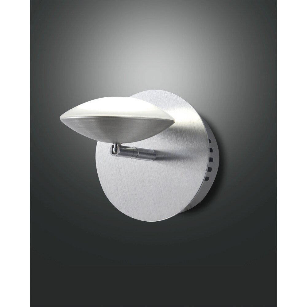 Fabas Luce Hale Muurlamp LED Aluminium, roestvrij staal, 1-licht main product photo