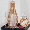 Saranda Staande lamp Bruin, 1-licht