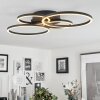 Malanje Plafondlamp LED Zwart, 4-lichts