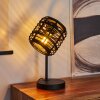 Mongolei Tafellamp Zwart, 1-licht
