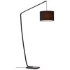 Brilliant Daria Booglamp Zwart, 1-licht