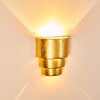 Karatschi Muurlamp Goud, 1-licht