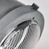 Herford Plafondlamp Grijs, Hout licht, 2-lichts