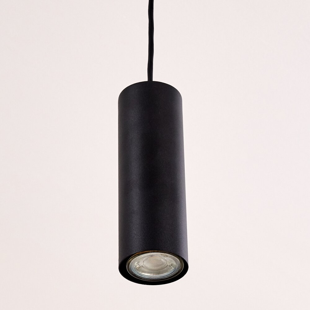Zuoz Hanger Zwart, 1-licht