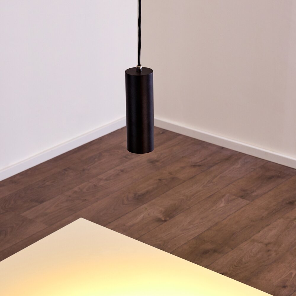Zuoz Hanger Zwart, 1-licht