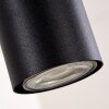 Zuoz Hanger Zwart, 1-licht