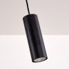 Zuoz Hanger Zwart, 1-licht