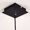 Zuoz Hanger Zwart, 1-licht