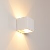 Braslo Muurlamp Wit, 1-licht