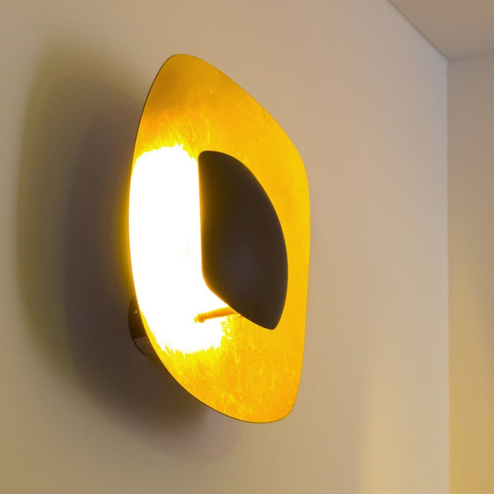 Santa Ana Muurlamp LED Goud, 1-licht main product photo