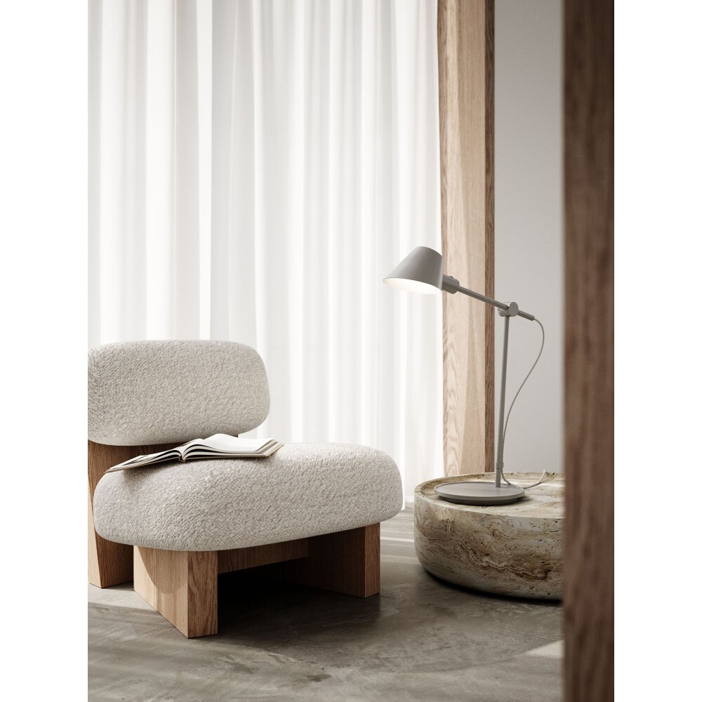Design For The People by Nordlux STAY Tafellamp Grijs, 1-licht main product photo