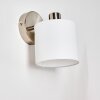Alsen Muurlamp Nikkel mat, 1-licht