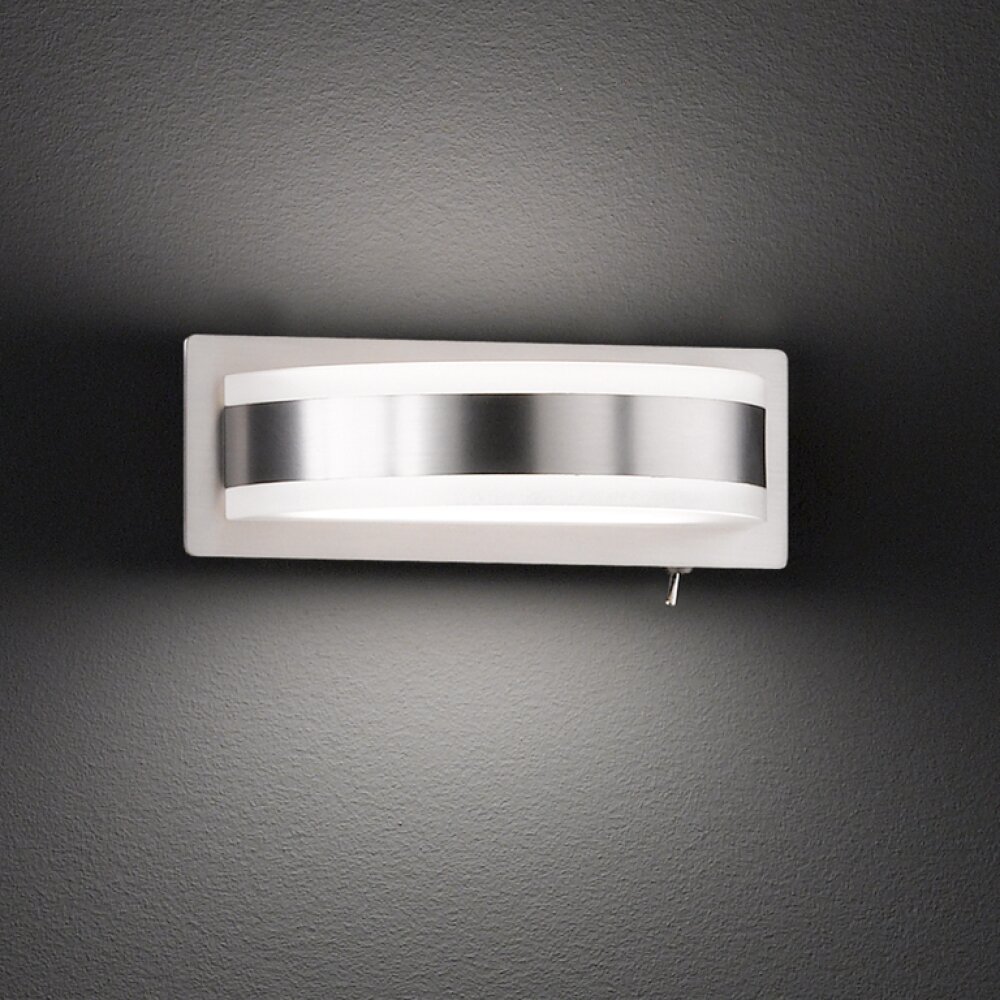 Fischer & Honsel Puk TW Muurlamp LED Nikkel mat, 1-licht main product photo