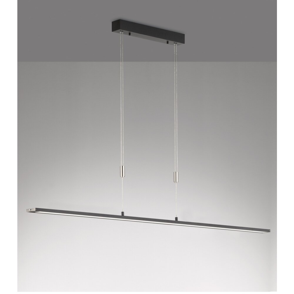 Fischer & Honsel Metz TW Hanglamp LED Zwart, 1-licht main product photo