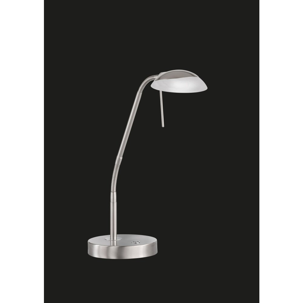 Fischer & Honsel Pool TW Tafellamp LED Nikkel mat, 1-licht, Bewegingsmelder main product photo
