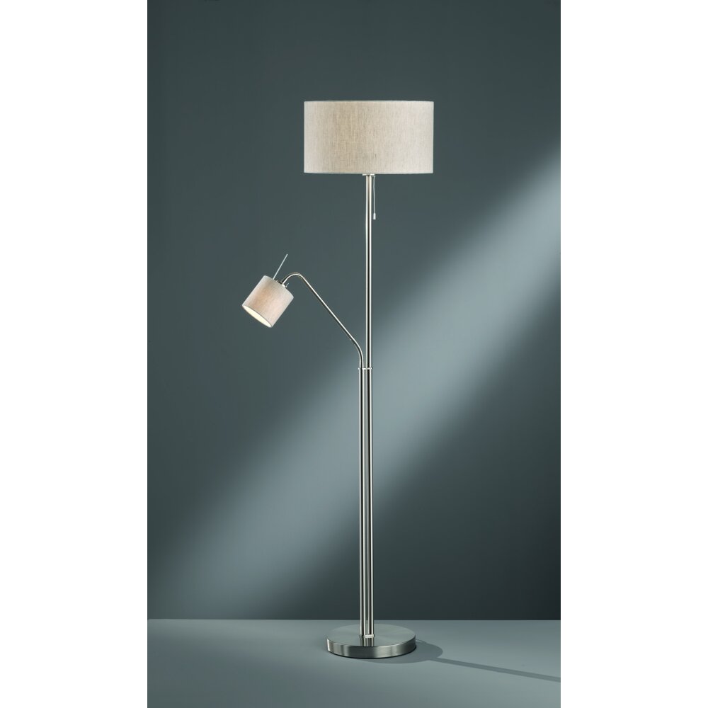 Fischer & Honsel Layer Staande lamp Nikkel mat, 1-licht main product photo