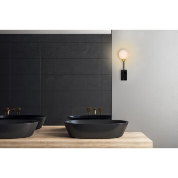 Lucide BEREND Muurlamp Zwart, 1-licht Lucide BEREND Muurlamp Zwart, 1-licht