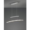 Reality Samos Hanglamp Nikkel mat, 4-lichts