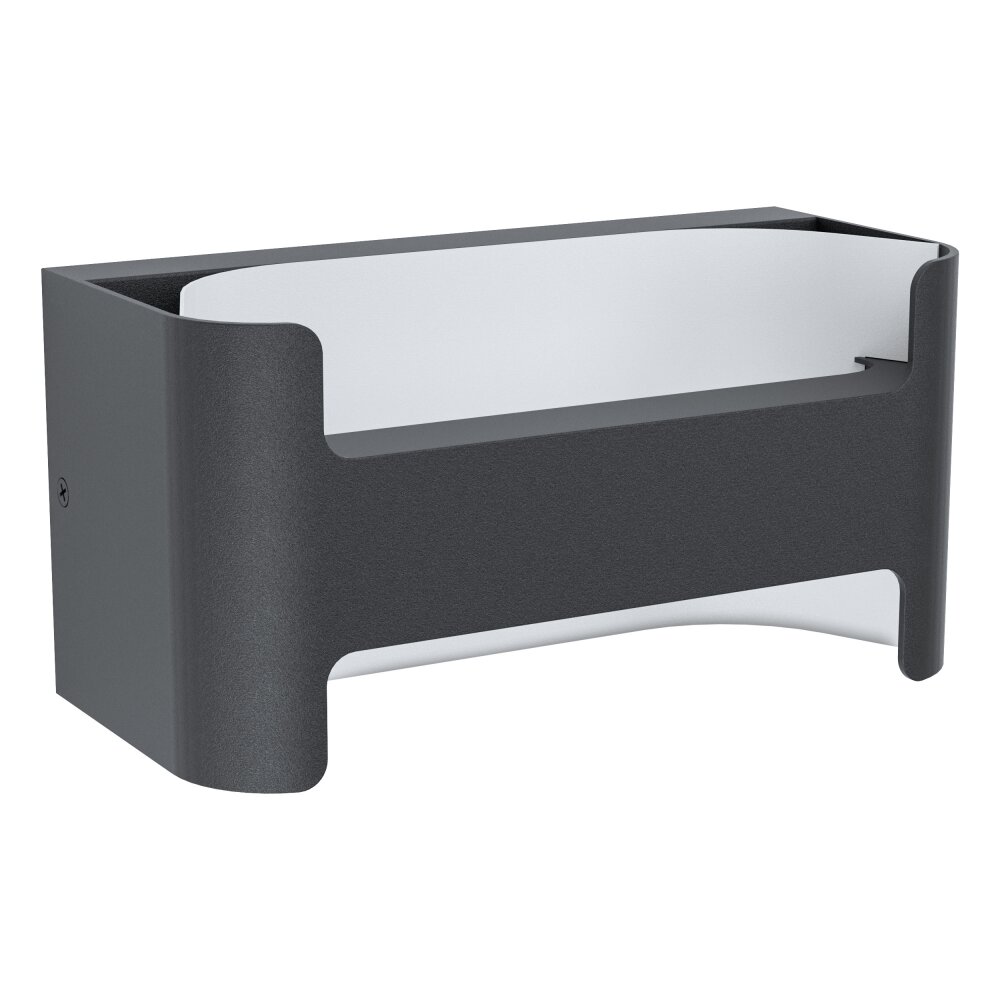 Eglo PASSIRANO Buiten muurverlichting LED Zwart, Wit, 1-licht main product photo