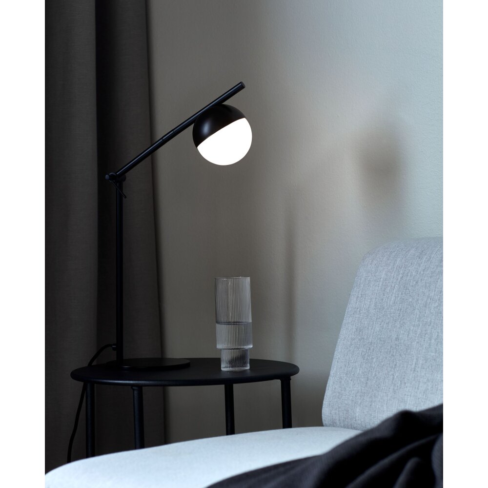 Nordlux CONTINA Tafellamp Zwart, 1-licht main product photo