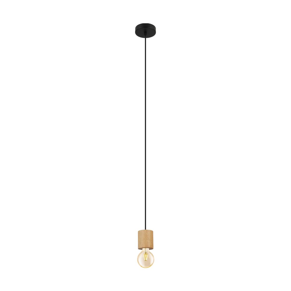 Eglo TURIALDO Hanger Bruin, Zwart, 1-licht main product photo