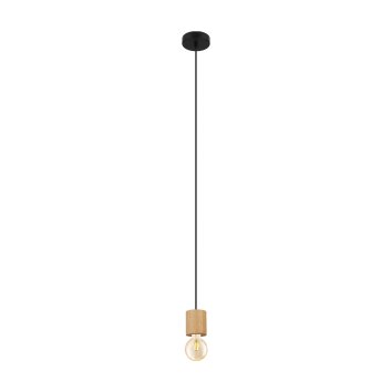 Eglo TURIALDO Hanger Bruin, Zwart, 1-licht