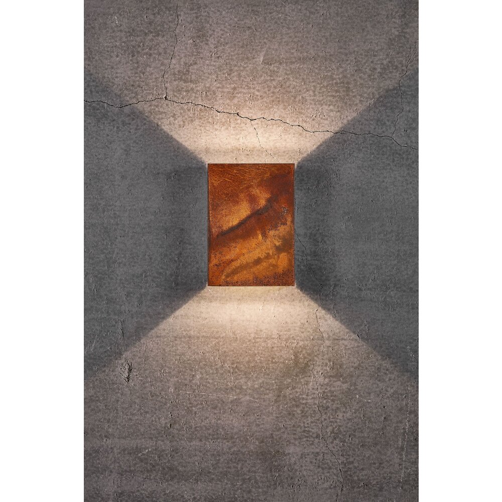 Nordlux FOLD Buiten muurverlichting LED Grijs, 2-lichts main product photo