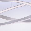Paul Neuhaus ALESSA Hanglamp LED Zilver, 2-lichts, Afstandsbediening