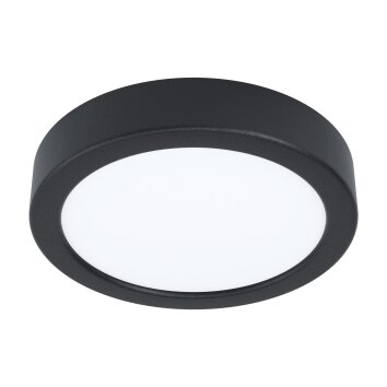 Eglo FUEVA Inbouw verlichting LED Zwart, 1-licht Eglo FUEVA Inbouw verlichting LED Zwart, 1-licht