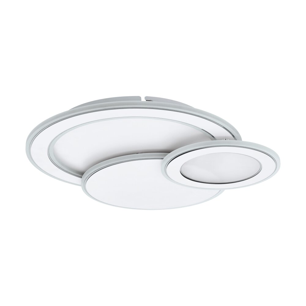 Eglo MENTALURGIA Plafondlamp LED Chroom, Wit, 1-licht main product photo