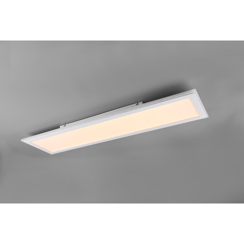 Trio Columbia Plafondlamp LED Wit, 1-licht, Afstandsbediening, Kleurwisselaar main product photo