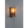 Lutec Mondrian Buiten muurverlichting Brons, 1-licht