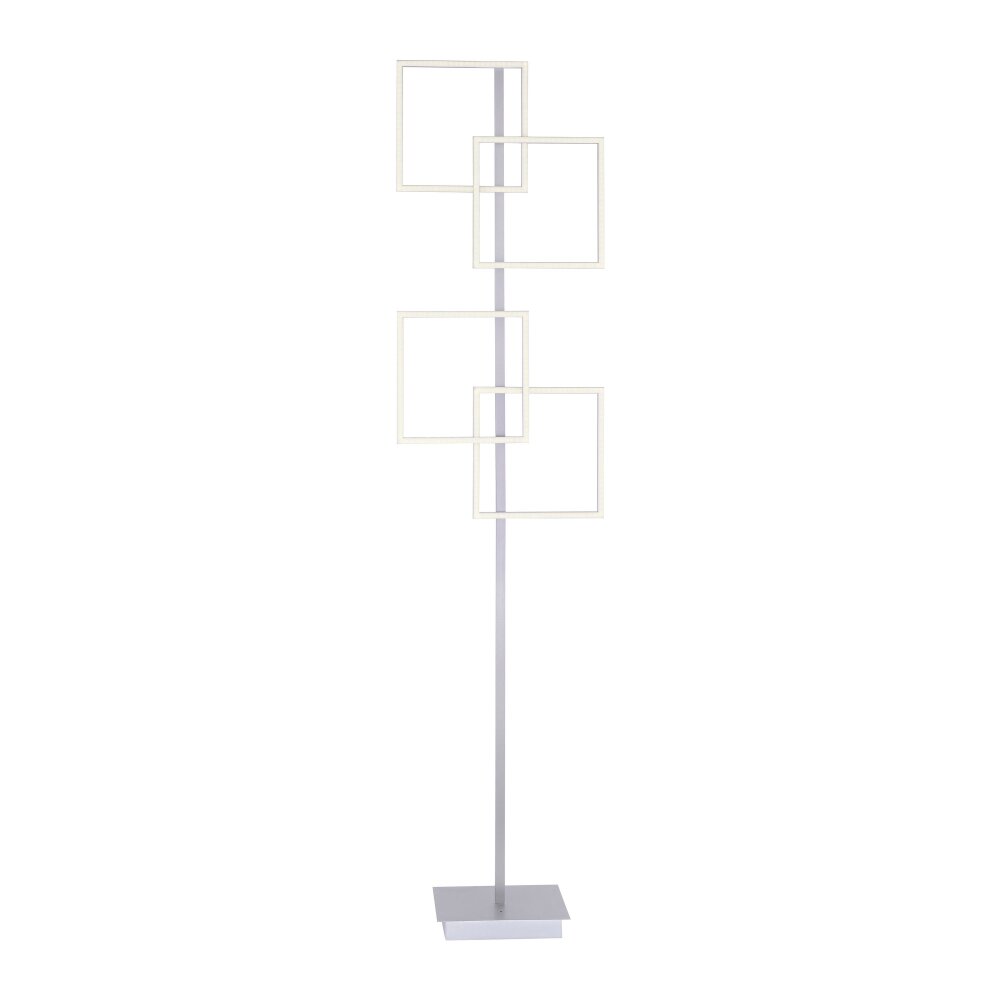 Paul Neuhaus INIGO Staande lamp LED roestvrij staal, 4-lichts, Afstandsbediening main product photo