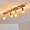 Lagunita Plafondlamp Nikkel mat, 4-lichts