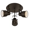 Eglo MITCHLEY Plafondlamp Brons, Cream, 3-lichts