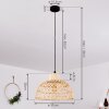 Muritinga Hanger Zwart, 1-licht