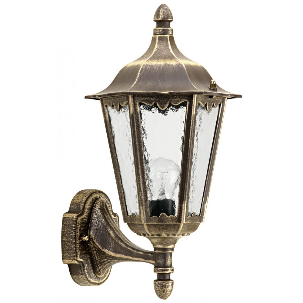Albert 816 Buiten muurverlichting Bruin, Messing, 1-licht main product photo