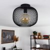 Moholm Plafondlamp Zwart, 1-licht