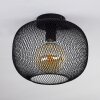 Moholm Plafondlamp Zwart, 1-licht
